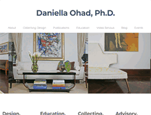 Tablet Screenshot of daniellaohad.com